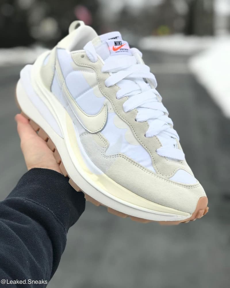 sacai x Nike Vaporwaffle 最新聯名配色「Sail」率先曝光