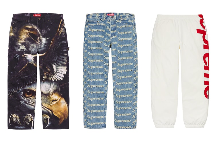 Supreme 2021 春夏褲款系列