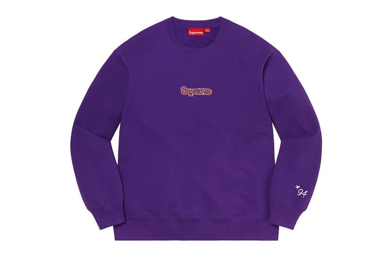 Supreme 正式發佈 2021 春夏衛衣系列