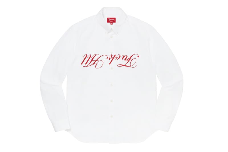 Supreme 正式發佈 2021 春夏上衣系列