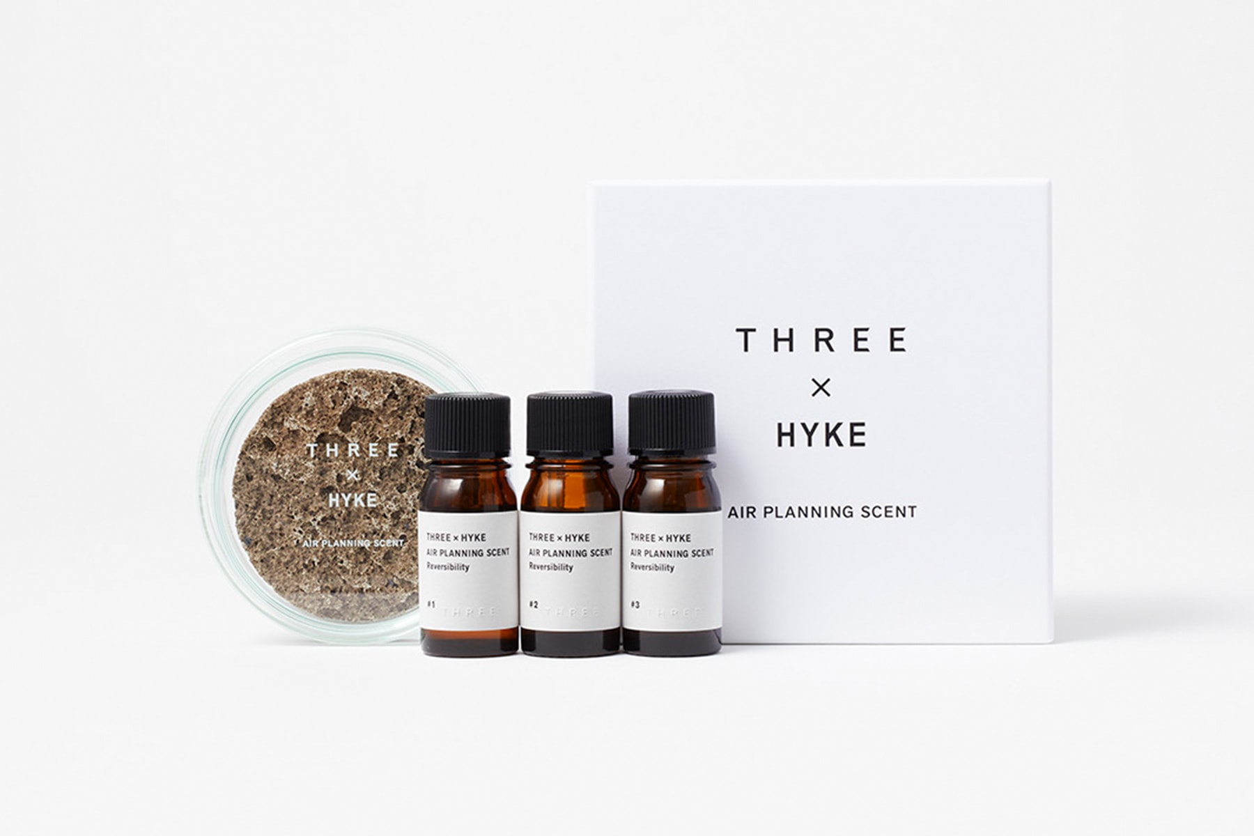 HYKE 攜手 THREE 推出全新 100% 天然精油製室內香氛