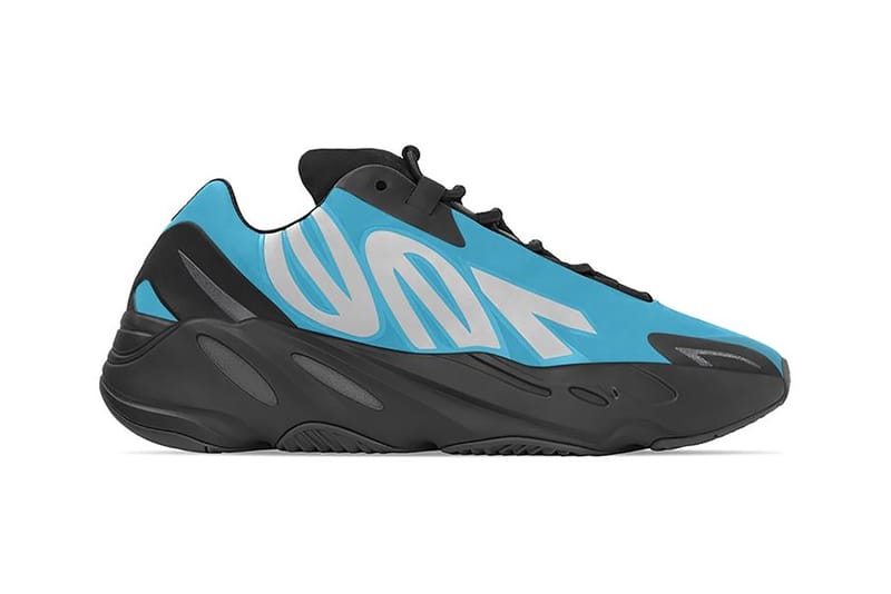 adidas YEEZY BOOST 700 MNVN 最新配色「Cyan Blue」率先曝光
