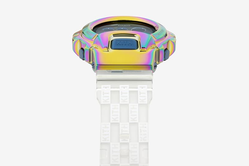 KITH x G-Shock GM-6900 全新聯乘虹彩金屬錶款發佈