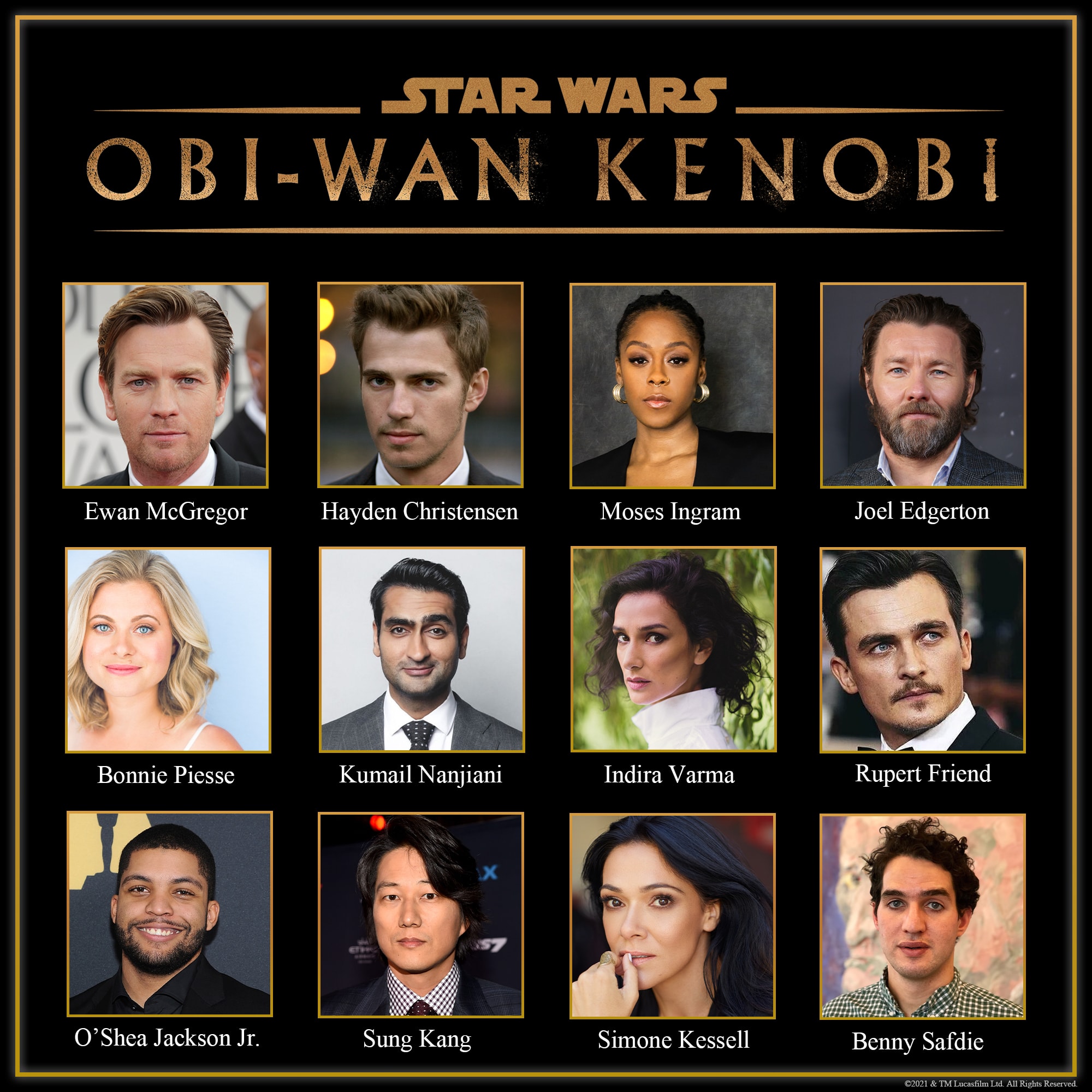 《Star Wars》最新外傳影集《Obi-Wan Kenobi》主要卡司陣容一次公開