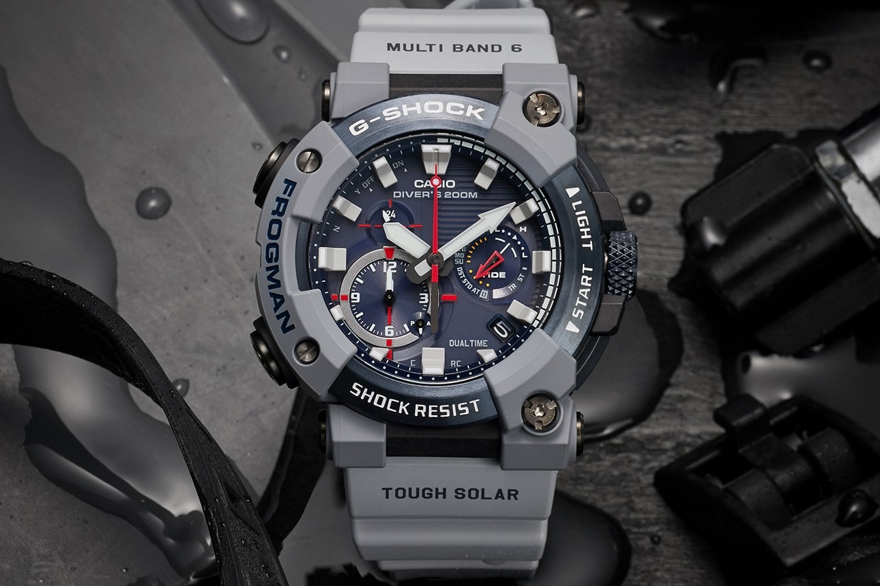 G-Shock 攜手英國皇家海軍打造 Frogman 別注腕錶