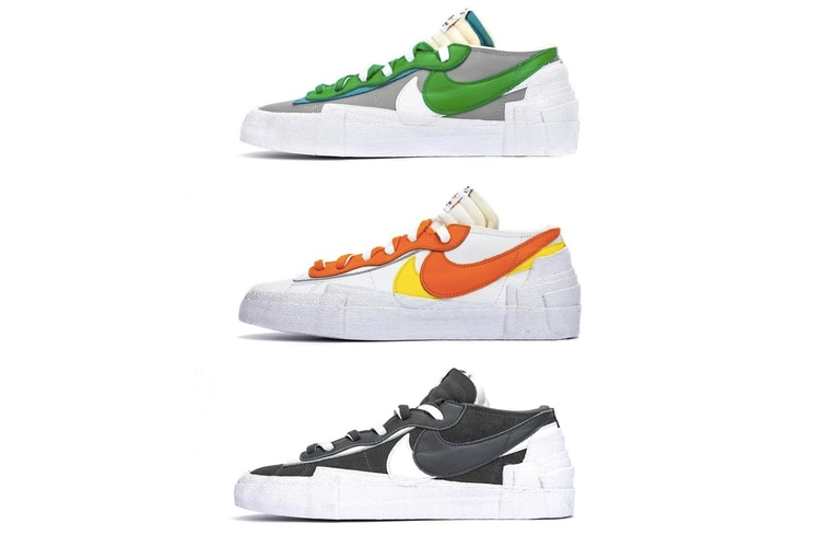 sacai x Nike Blazer Low 最新聯名系列發售情報率先曝光