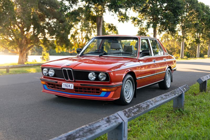 稀有 1981 年式樣 BMW E12 M535i 車款展開拍賣