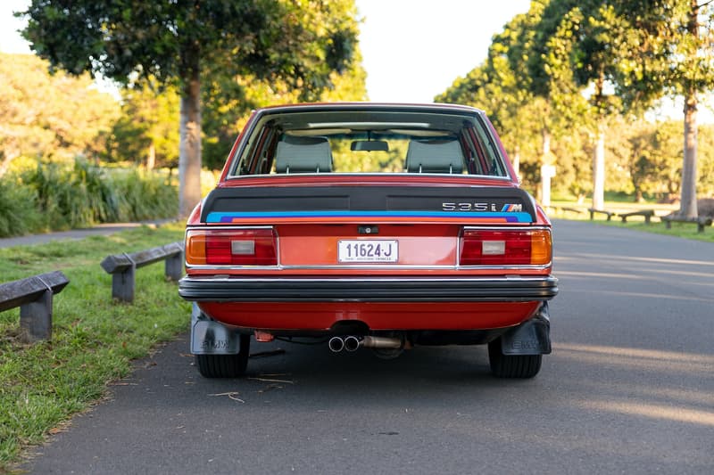 稀有 1981 年式樣 BMW E12 M535i 車款展開拍賣