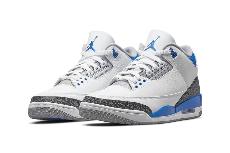 Air Jordan 3 最新配色「Racer Blue」官方圖輯率先登場