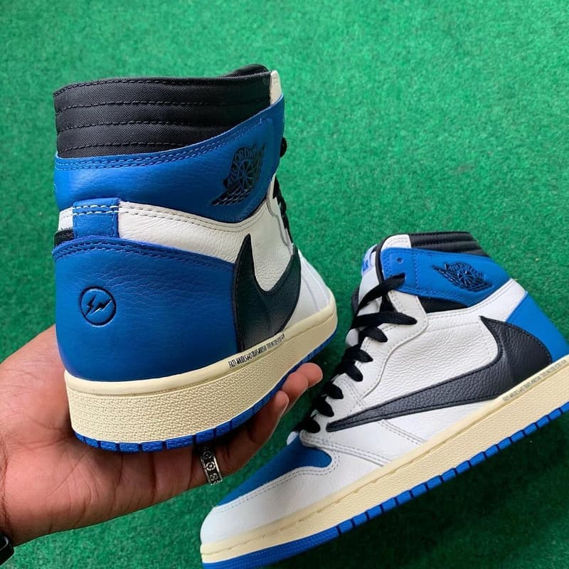 fragment design x Travis Scott x Air Jordan 1 三方聯名鞋款發售情報率先公開