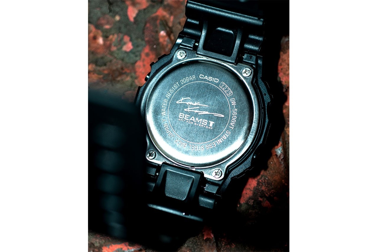 BEAMS T x 河村康輔 x G-Shock 全新三方聯乘 DW-5600 錶款發佈