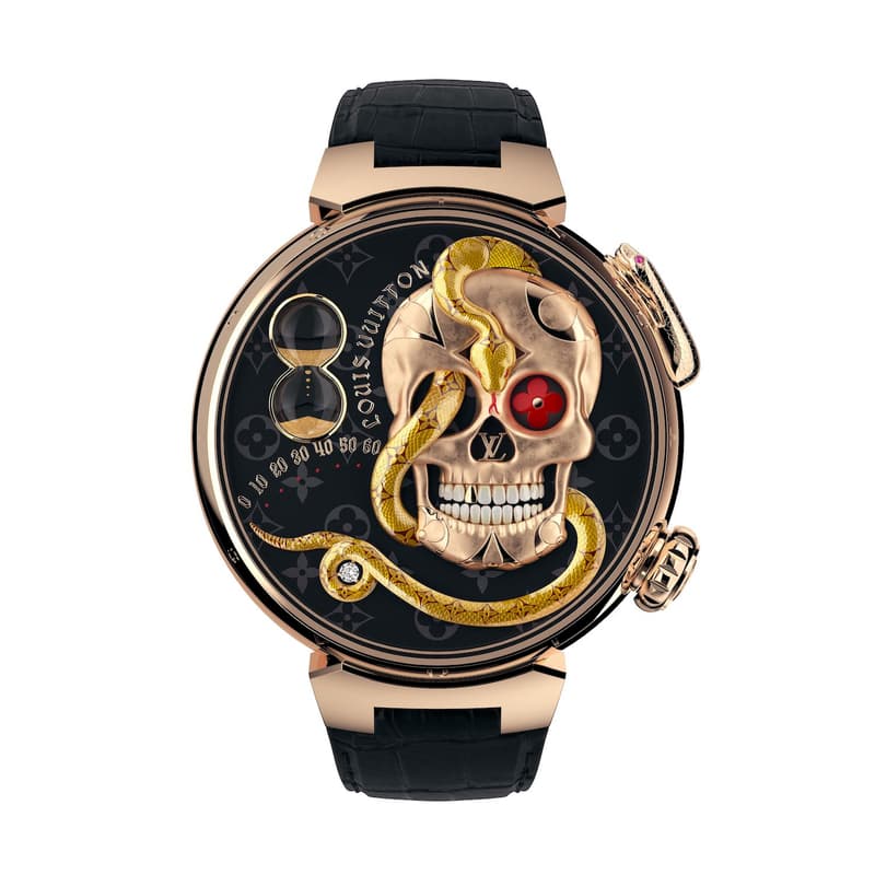 Louis Vuitton 打造全新 Tambour Carpe Diem 自动人偶腕表