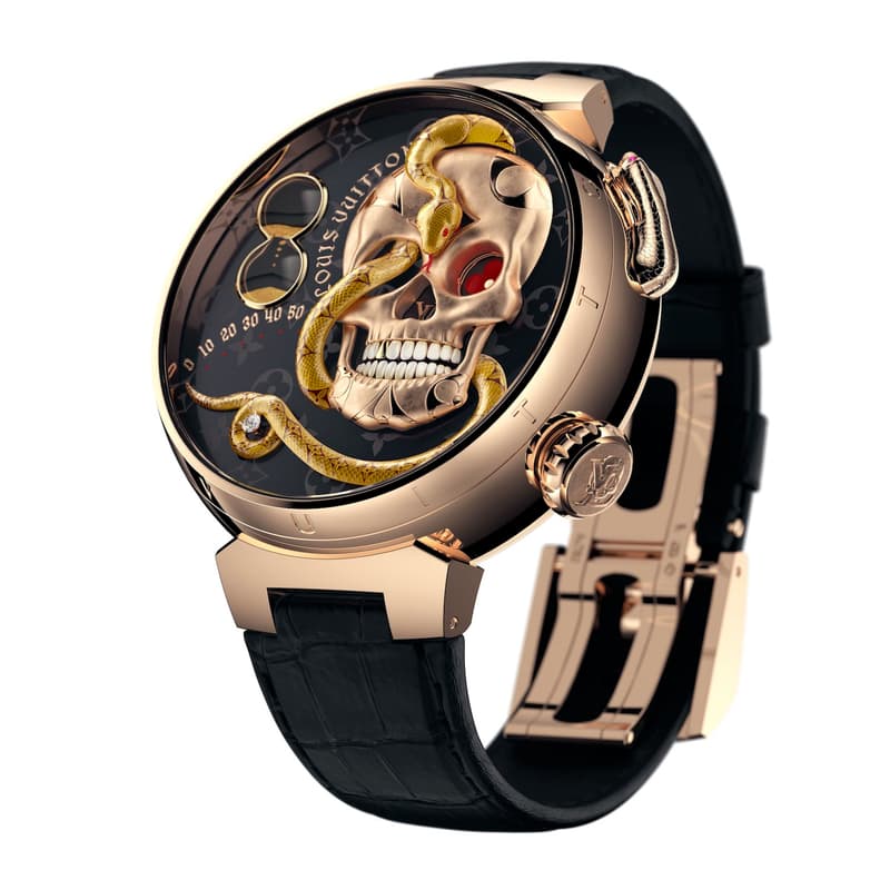 Louis Vuitton 打造全新 Tambour Carpe Diem 自动人偶腕表