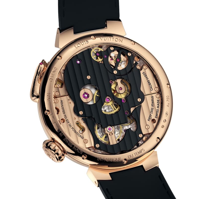 Louis Vuitton 打造全新 Tambour Carpe Diem 自动人偶腕表