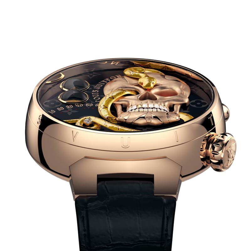 Louis Vuitton 打造全新 Tambour Carpe Diem 自动人偶腕表