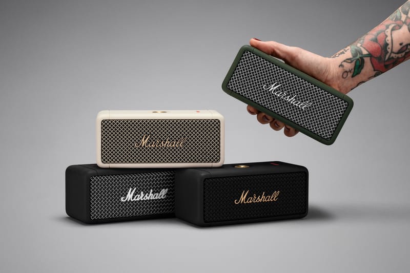 Marshall 推出全新 Emberton 便携音箱系列