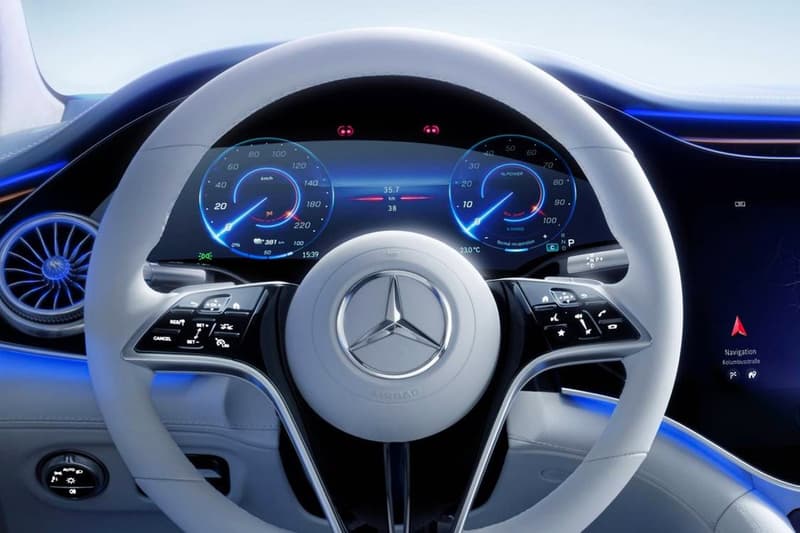 Mercedes-Benz 揭示電能車型 EQS 完整內裝樣貌