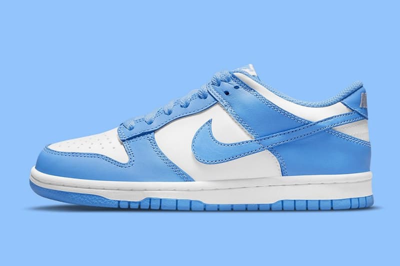 Nike Dunk Low 最新配色「University Blue」即將登場