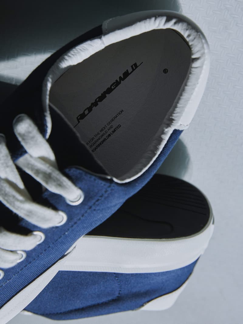 ROARINGWILD 首款运动鞋 CANVAS SHOES 正式发布