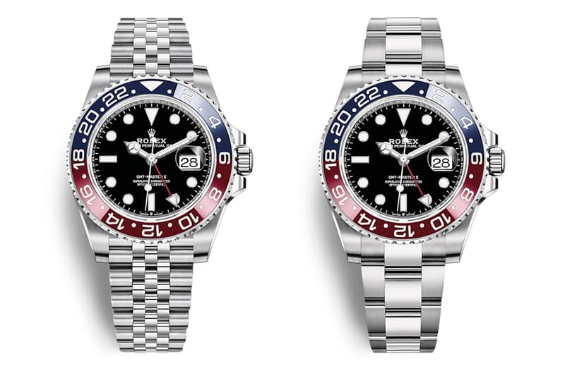 Rolex 人氣錶款 GMT-Master II「Batman、Pepsi」推出全新 Oyster 蠔式錶帶版本