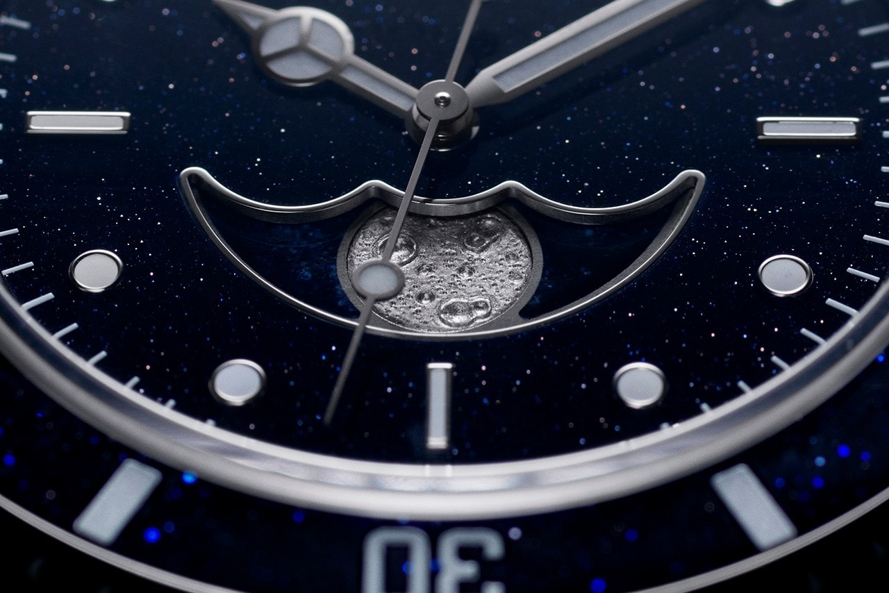 Artisans de Genève 打造全新手雕「月相盤」Rolex Submariner 定製錶款