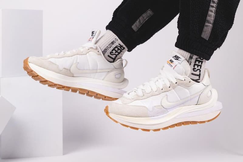 率先近賞 sacai x Nike Vaporwaffle 最新聯名配色「Sail」