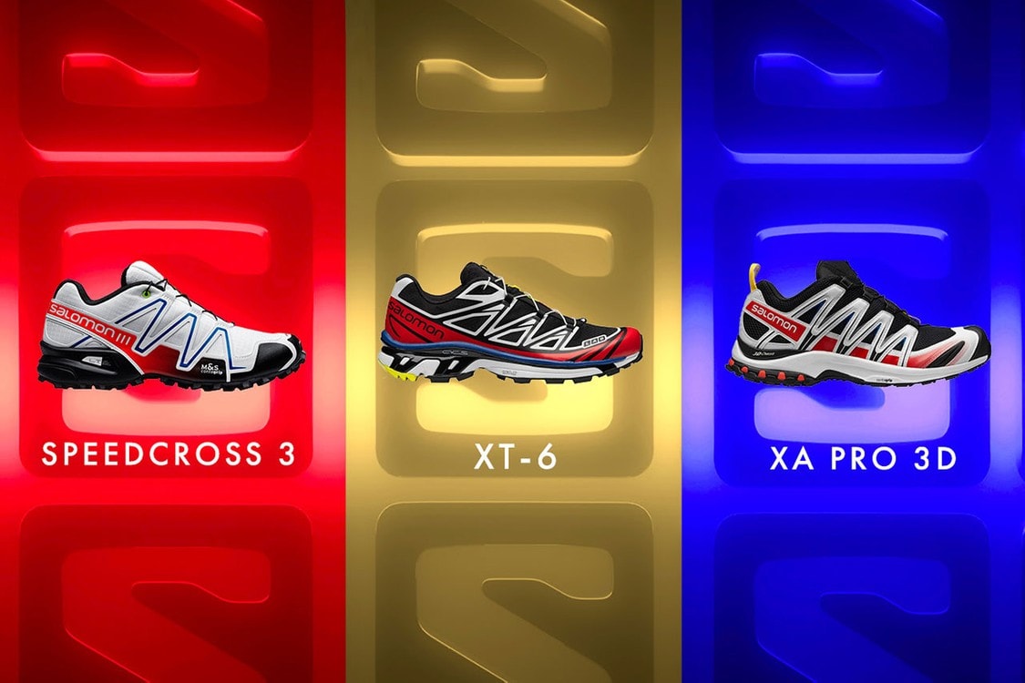 Salomon 經典「Speedcross 3」、「S / Lab XT-6」與「XT Pro 3D」鞋型正式登場