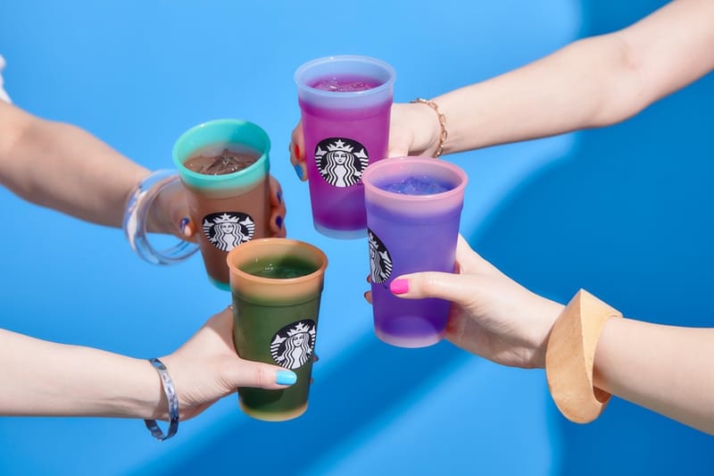 Starbucks Japan 推出「NOFILTER」四款冷飲變色杯具