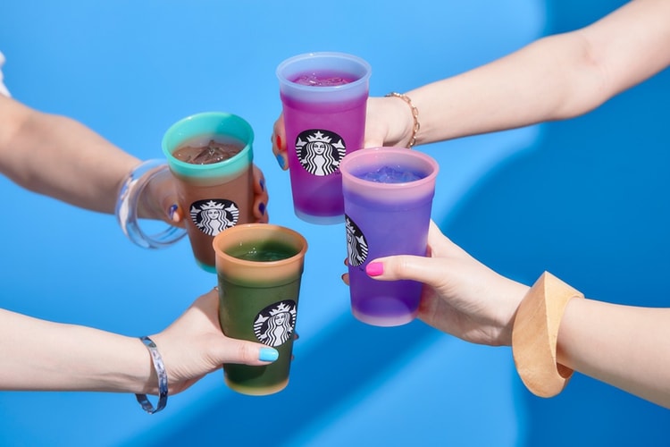 Starbucks Japan 推出「NOFILTER」四款冷飲變色杯具