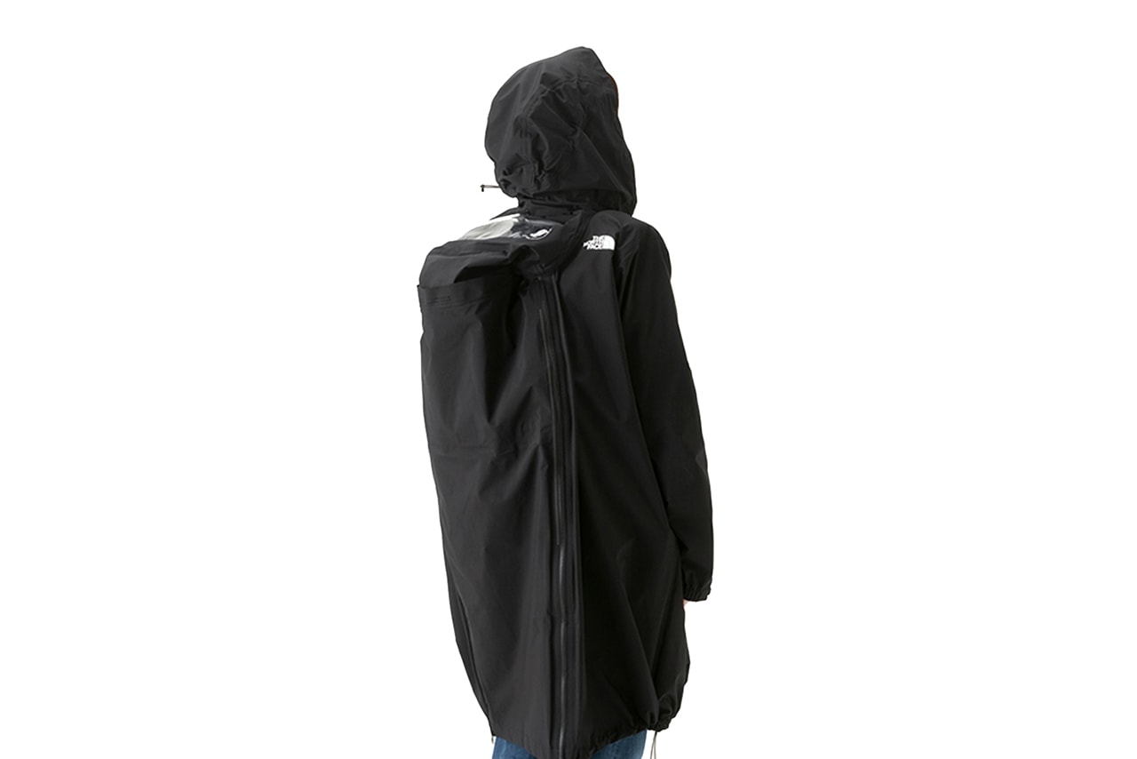 The North Face Japan 推出全新「育嬰型」防水大衣 MTY Pickapack Rain Coat