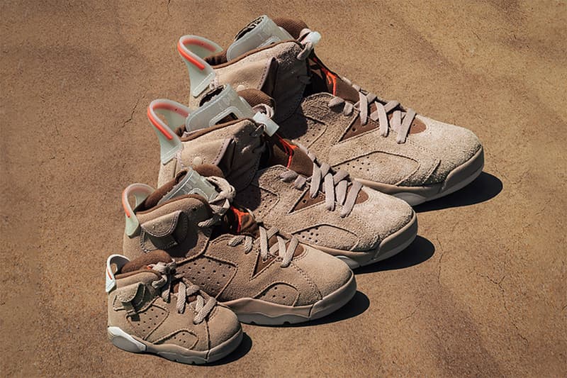 Travis Scott x Air Jordan 6 最新聯名形象廣告正式登場