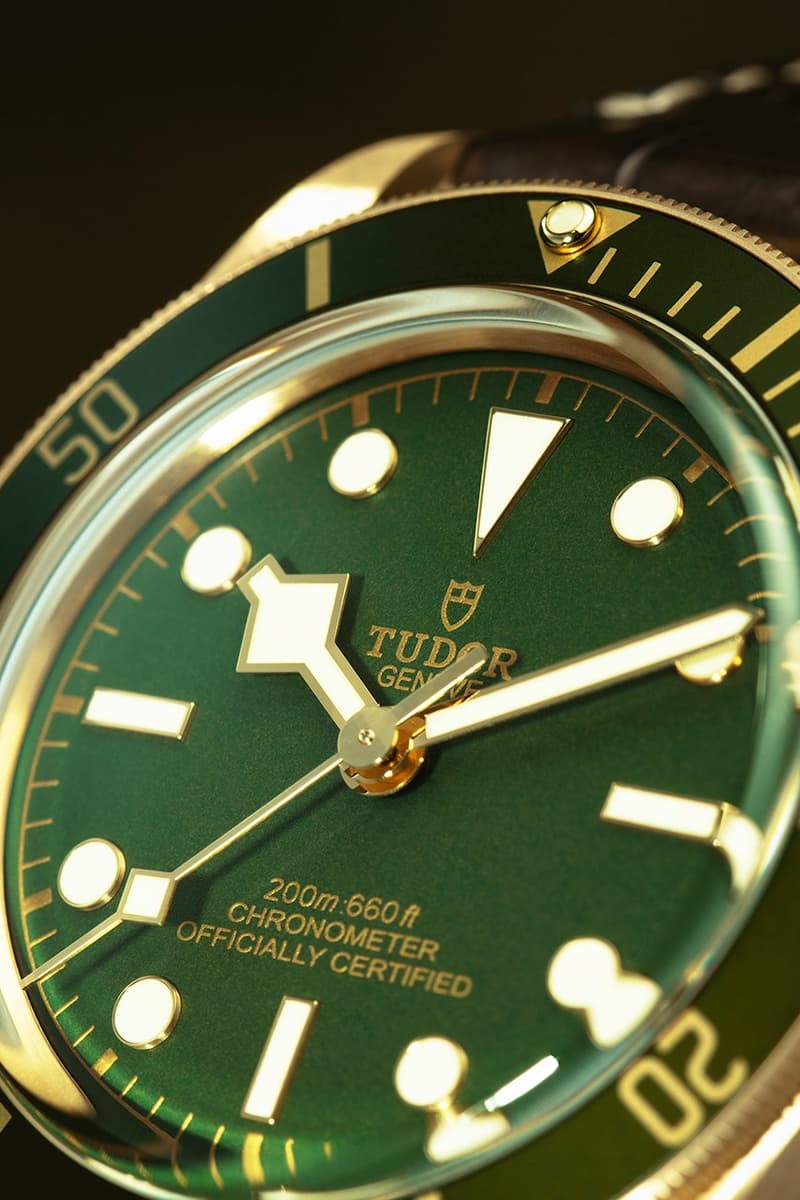 Tudor 發表 Black Bay Fifty-Eight 全新 18K 金與純銀材質錶款