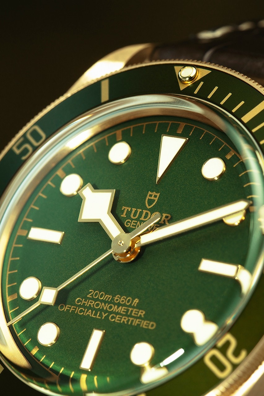 Tudor 發表 Black Bay Fifty-Eight 全新 18K 金與純銀材質錶款