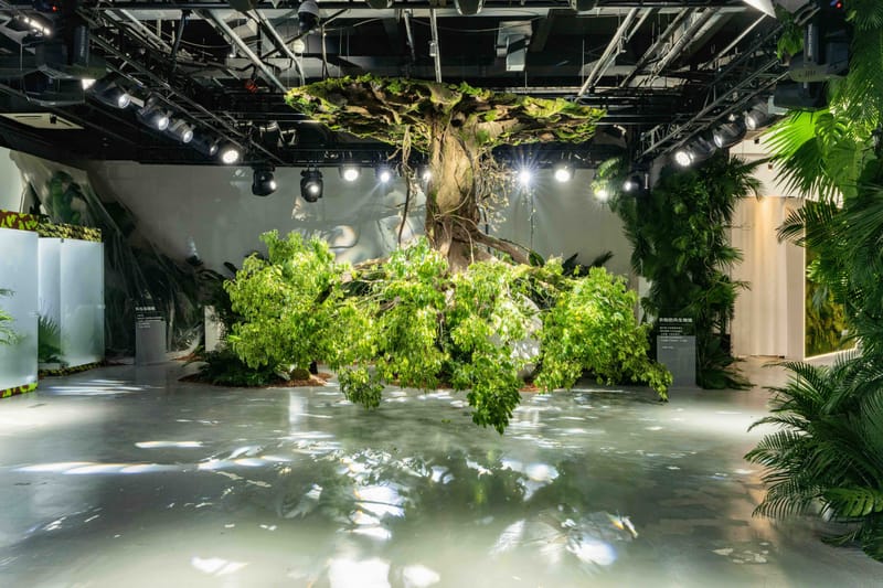 走进 JNBY 2021 「共生温室」Pop-up 活动现场