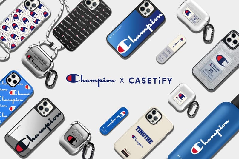 Champion x CASETiFY 全新聯乘配件系列登場