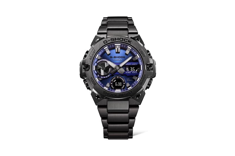 G-Shock 金屬物料 G-STEEL 系列推出四枚全新 GST-B400 錶款