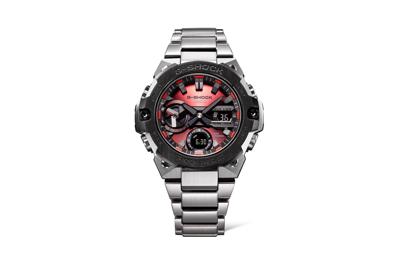 G-Shock 金屬物料 G-STEEL 系列推出四枚全新 GST-B400 錶款