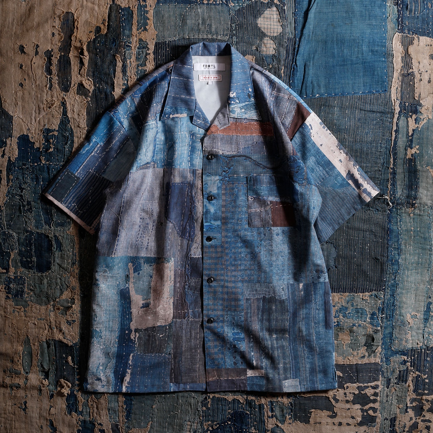 FDMTL 携手 STUDIOUS TOKYO 打造全新古巴领短袖衬衫