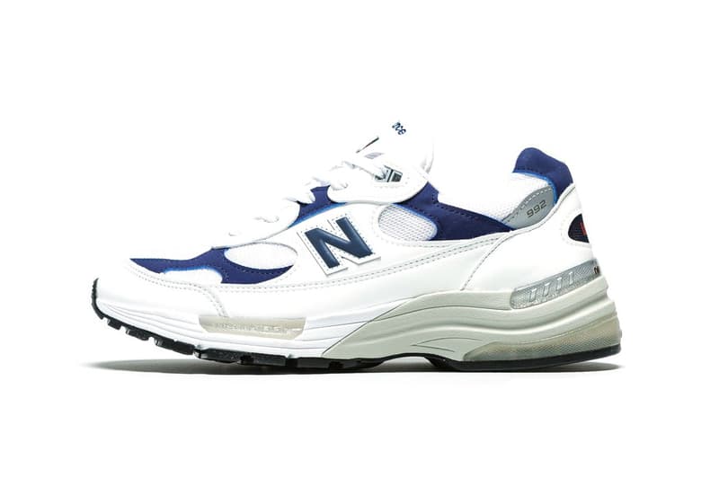 New Balance 992 元老級「White/Navy」復古配色正式登場