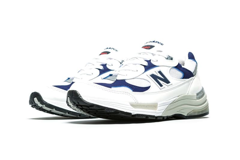 New Balance 992 元老級「White/Navy」復古配色正式登場