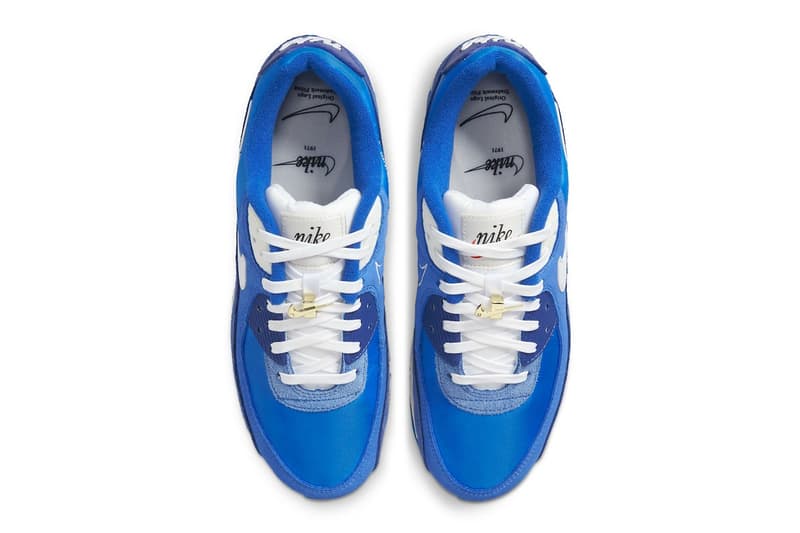 率先揭露 Nike Air Max 90 全新「Signal Blue」配色版本