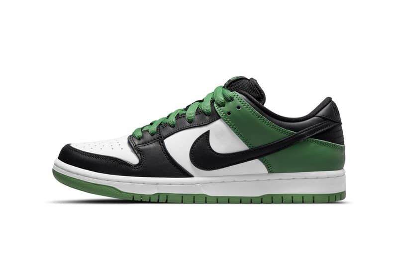 Nike Dunk Low 最新配色「Classic Green」正式登場