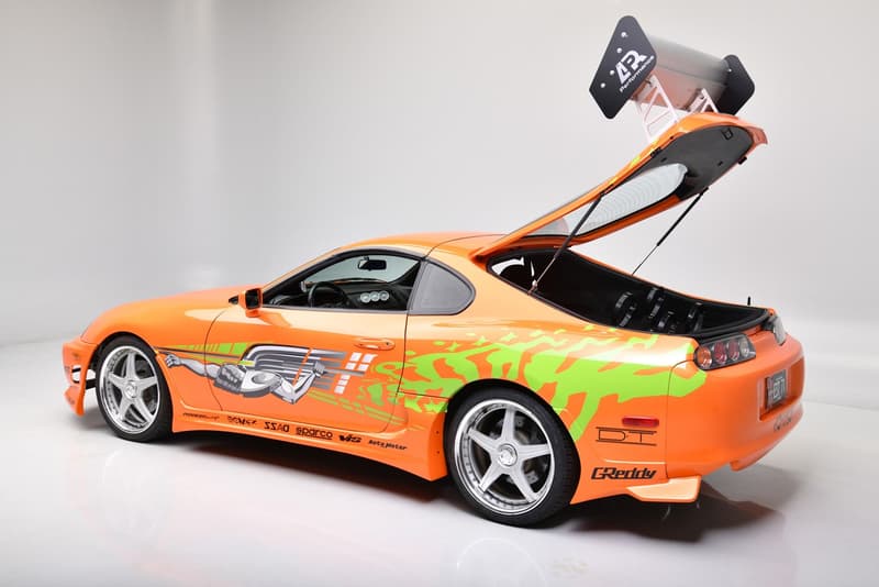 Paul Walker 於《Fast & Furious》坐駕 1994 Toyota Supra 即將展開拍賣