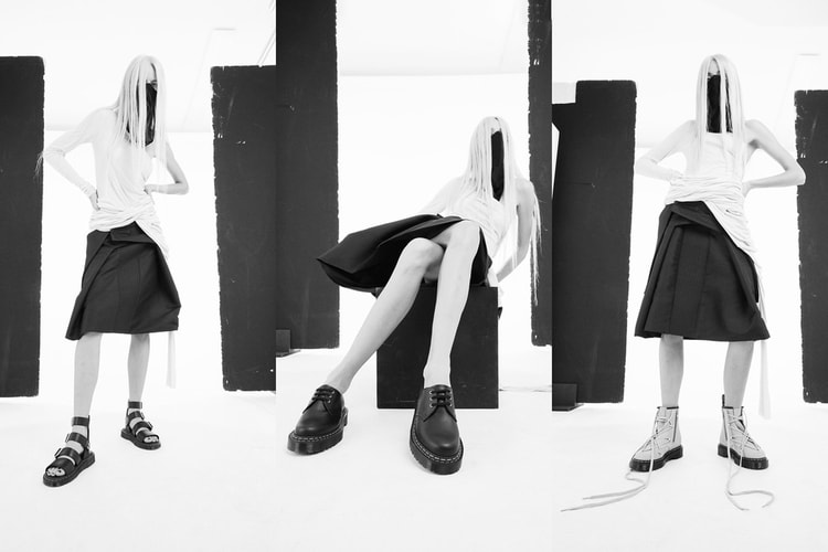 Rick Owens x Dr. Martens 全新鞋款即將登場