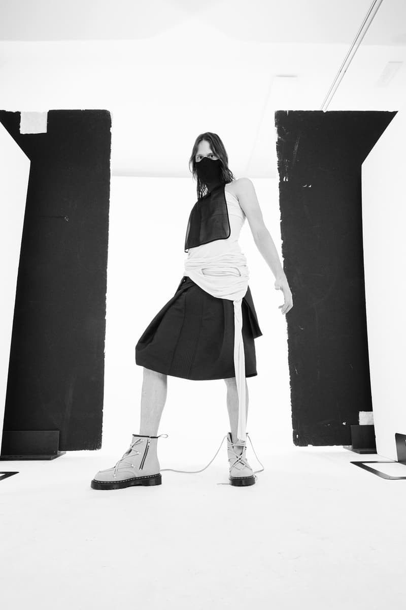 Rick Owens x  Dr. Martens 全新鞋款即將登場