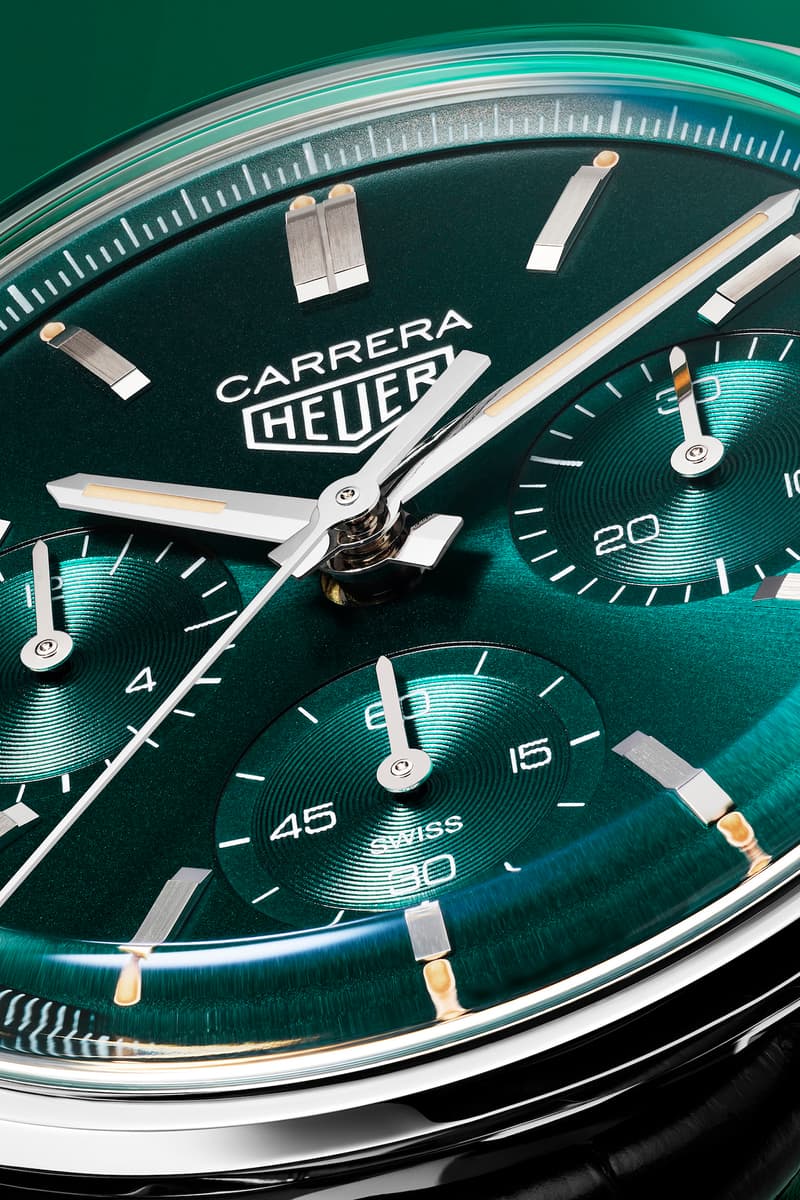 TAG HEUER 正式发布 CARRERA 系列绿色特别版