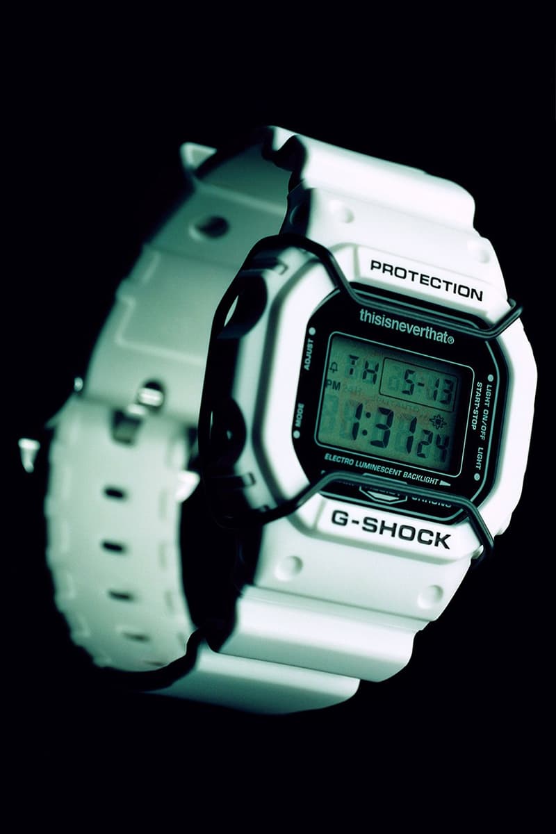 thisisneverthat x G-Shock 全新聯乘 DW-5600 錶款發佈