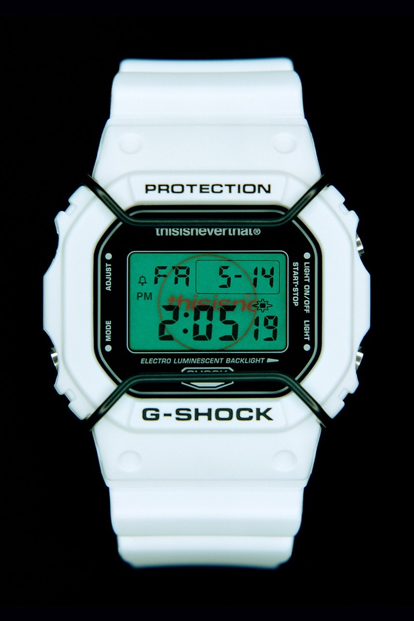 thisisneverthat x G-Shock 全新聯乘 DW-5600 錶款發佈