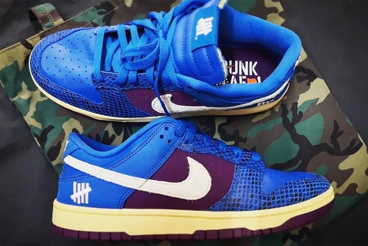 率先預覽 UNDEFEATED x Nike Dunk Low「Dunk vs AF-1」全新聯乘鞋款