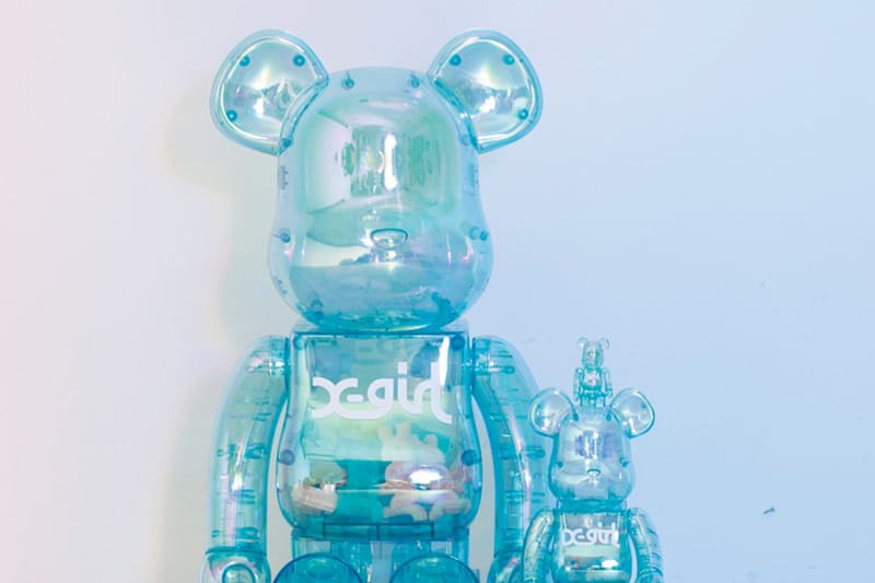 X-girl x Medicom Toy 全新联名合作款  BE@RBRICK 即将发售